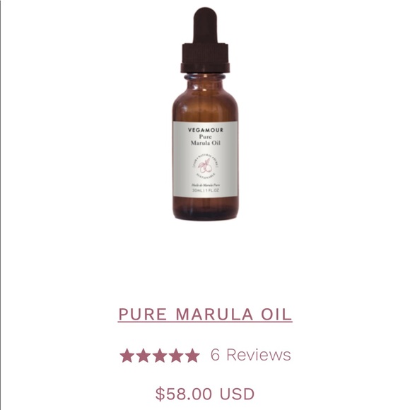 Vegamour Pure Marula Oil - NEW - Picture 1 of 1